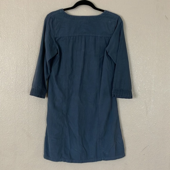 The Territory Ahead Blue Corduroy Dress, 4 - Picture 6 of 6